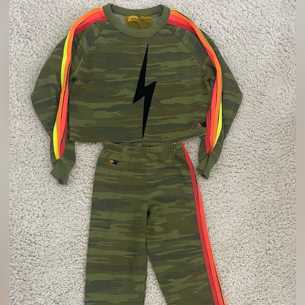 Aviator Nation kids sweatsuit